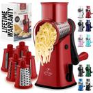 Ralador de Queijo Rotativo Zulay Kitchen - 5 Lâminas