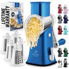 Ralador de Queijo Rotativo Zulay Kitchen - 5 Lâminas Ralador de Queijo Rotativo Zulay Kitchen - 5 Lâminas