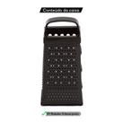 Ralador Inox 4 Faces Fatiador Legumes Queijos Verduras