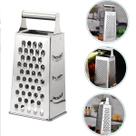 Ralador Inox Com Pegador 4 Faces Queijo Legumes 20,5cm