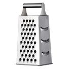 Ralador Inox Grande 4 Faces Multiuso para Legumes Queijos Frutas Cozinha Resistente Aço Inoxidável