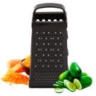 Ralador Inox Para Cozinha 4 Faces Multiuso C/ Alça Funcional