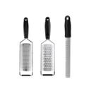 Ralador Inox Zester Especiaria Queijo Verduras Citrico 3un