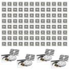 Ralo 10x10 Anti Odor Inseto Bichos Kit 100 Uni Banheiro Box Lavanderia Lavabo Segurança Casa Ralo 10x10 Anti Odor Inseto Bichos Kit 100 Uni Banheiro Box Lavanderia Lavabo Segurança Casa