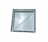 Ralo 10x10 Cm Invisível Oculto Anti Odor/inseto - Cor Branco
