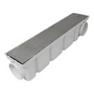 Ralo 10x50 Em Inox Grelha Oculta Com Coletor Br + Tela