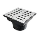 Ralo 15x15 Inox Tela Anti Insetos Caixa Coletor S.baixa 75mm