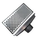 Ralo 15x30 Alumínio Perfurado Anti Inseto e Cocho Saída Baixa 100mm
