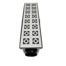 Ralo 15x50 Multi Saídas Grelha em Inox 304 Dubai com Tela