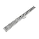 Ralo 5x70 Inox Quadros com Tela e Cocho Branco