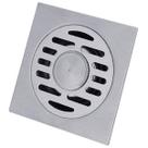 Ralo Aço Inox 10X10 Banheiro Lavabo Casa Jardim Quintal Anti Corrosao Resistente Seguro Higienico