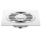 Ralo Anti-odor Insetos Quadrado 15 cm Aço 304 JoCenter