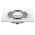 Ralo Anti-odor Insetos Quadrado 15 cm Mal Cheiro Aço Inox