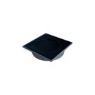 Ralo Automático Elleve Touch Black Matte 15x15cm Linear