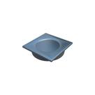 Ralo Automático Elleve Touch Escovado 15x15cm Linear