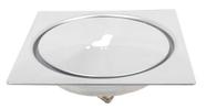 Ralo Automático tipo Click tamanho 10x10cm em Inox 304 - Wordlx