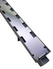 Ralo Banheiro Linear Oculto 6x50 Invisível Sifonado Coletora Cinza (cola piso)