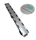 Ralo Banheiro Linear Oculto 6x50cm Invisível Preto Sifonado Cola Piso