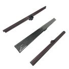 Ralo Box de Banheiro 70cm Inox Perfurado Espelhado Col Marrom