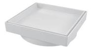 Ralo Branco 10x10cm Invisível Oculto Anti-Odor/inseto Inteligente - Estrela
