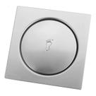Ralo Cick Quadrado 10x10cm Inox - Brazhu