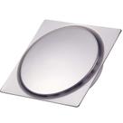 Ralo Click 10cm X 10cm Inox Ideal para Uso em Boxes e Chuveiros em Geral Metal, Grascan