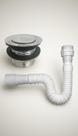 Ralo Click Aço Inox 1 1/2" c/ Sifão Flexível Ralo Click Aço Inox 1 1/2" c/ Sifão Flexível