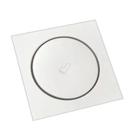 Ralo Click Automático Quadrado Lavatório Banheiro 10x10 cm Cromado Metal Luxo Ralo Click Automático Quadrado Lavatório Banheiro 10x10 cm Cromado Metal Luxo
