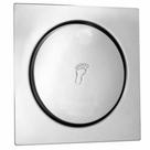 Ralo Click Inteligente para Banheiro 15x15 cm Inox GH053 - Global Home
