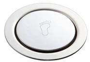 Ralo Click Inteligente Pop Up - Aço Inox 15x15 Redondo