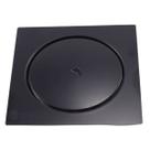 Ralo Click Inteligente Pop Up - Preto 15x15 Quadrado