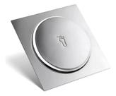 Ralo Click Inteligente Quadrado 15X15 Cromado Banheiro/Lavabo IRC01 Ralo Click Inteligente Quadrado 15X15 Cromado Banheiro/Lavabo IRC01