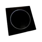 Ralo click preto 15x15 inox banheiro quadrado tampa black