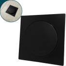 Ralo Click Preto Fosco 15x15 Aço Inox Ralo De Chão Banheiro Escoamento Box 15cm Quadrado Veda Cheiro Antiodor Lavabo Tampa Inteligente Black