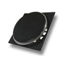 Ralo Click Preto Quadrado 15x15cm Black Fosco