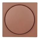 Ralo click quadrado 10 cm rose fosco Ralo click quadrado 10 cm rose fosco