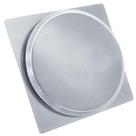 Ralo Click Quadrado 15x15cm Inox