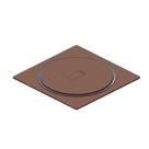 Ralo Click Quadrado Corten 10x10cm Inox
