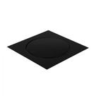Ralo Click Quadrado Em Inox 15CM Preto - RAL002P