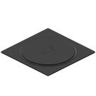 Ralo Click Quadrado Preto Fosco 15x15cm Inox Ralo Click Quadrado Preto Fosco 15x15cm Inox