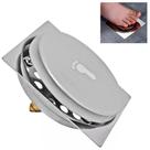 Ralo Click Up Inox 10x10 Discreto Resistente Anticheiro BOM2359