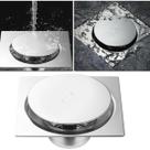 Ralo Click Up Inteligente Banheiro 10x10cm Inox Veda Cheiro