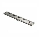 Ralo com tampa invisível 60X8 cm Clean, RLI600 - Selmetal Inox
