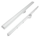 Ralo de Banheiro 5x90 Plástico Branco Cola Piso Porcelanato Coletor Branco Sifonável