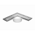 Ralo de Canto PVC com Grelha Cromada Astra