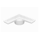 Ralo de canto saida de 100mm branco astra