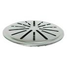 Ralo De Fundo Anti Turbilhão Em Aço Inox Para Piscinas 50mm.