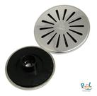 Ralo De Fundo Inox/abs Encaixe Cano 50mm Piscina Alvenaria