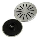 Ralo De Fundo Inox/abs Encaixe Cano 60mm Piscina Alvenaria Ralo De Fundo Inox/abs Encaixe Cano 60mm Piscina Alvenaria