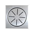 Ralo Elegance Plus Decor Inox Escovado 17,5 x 17,5 cm